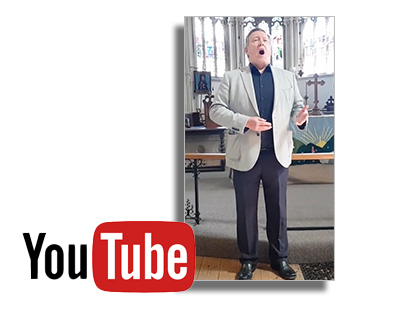 Bob Little singing on YouTube